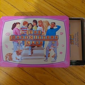 Retro the baby sitters club box with 6 books !